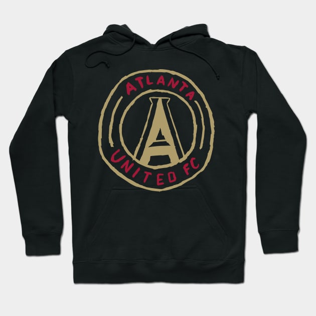 Atlanta Uniteeed fc 22 Hoodie by Very Simple Graph